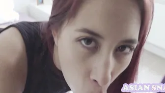 eastern gf Strolls Around With RC Toy Inside Twat