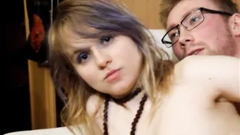 Anal Sex with Strokes Professor of LightFairy Ballsucking Cum on Tits