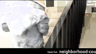 My Ex-Wife shows her Hot Booty Outside - Walk inside