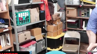 ShopLifting Confessions #10 (Black & White) : Officer Catches Sexy Thief