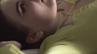 Erotic squirt after long cunnilingus