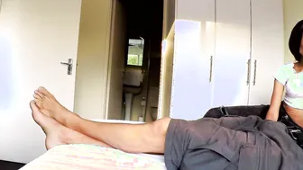 Petite African Bitch Tight Vagina Almost Ripped By Monstrous White Dick