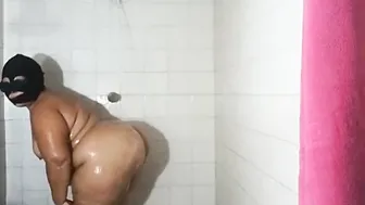 How I enjoy touching myself while taking a shower