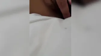 Big Boobed subslut filling her butt with buttplug
