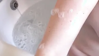 AuntJudys - Bathtime with Big Boobed BBW mom Charlie Rae (pov