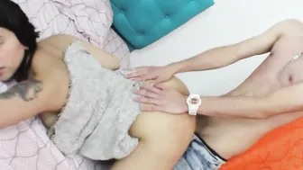 My turned on stepmother makes me very turned on by giving me a pill-Cummed