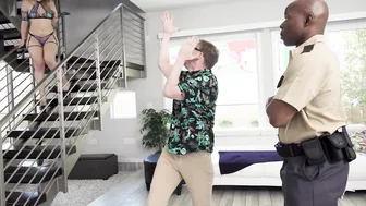 wifey cucks on big black law