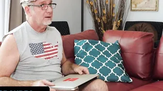 NotMyGrandpa - Big Tit Goddess Jackie Hoff Wakes Up With Her