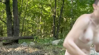 Washing My Body After Hiking