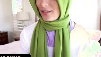 Hijab Hookup - Disobeying Arab hot Izzy Lush Getting Wild