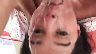 Amateur mediumboobs hoe mouth and pussyfucked by bf