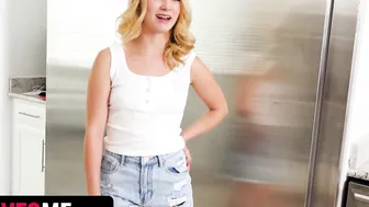 SisLovesMe - Stunning Blonde Hottie With Virgin Blue Eyes Maria Kazi Creampied By Lusty Stepbrother