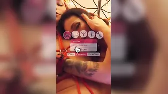 BONDAGE interactive 3 way with clémence audiard and clara mia