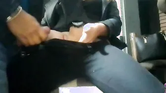 Blonde Vixen Jerking Off Her Boyfriend While Finger-Fucking Herself