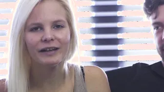 AMATEUR EUROPEAN - Blonde Canadian Hoe Getting Her Sweet Twat Fucked At Casting