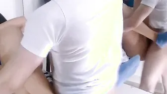 goddess college Hottie rough plowed inside the school office teachers