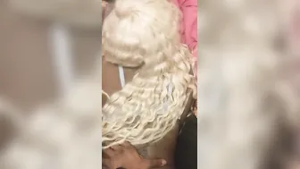 Slender with a nice booty attempts anal