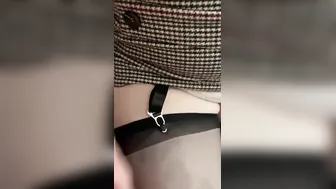 Gigantic Creampie on my Tights