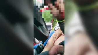married woman blows my dick while she shows me on