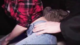 Slender Russian party sluts screwed rough inside front of best friend hard sex bj and facial inside van