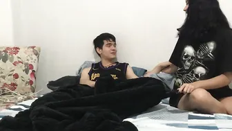I find my stepbrother into his room masturbating and I gotten freaky PART one