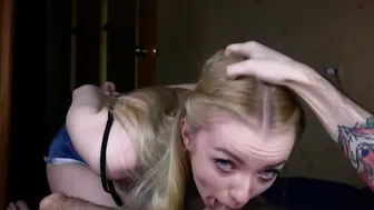 Teen anna he fast cum in my throat throatpie 4
