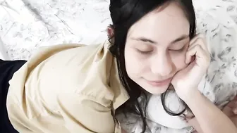 I walk inside my step-daughters room when she is resting