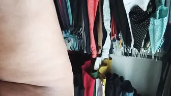 chubby ex-wife films herself for her hubby into panties