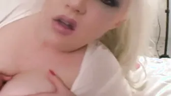 Titty fuck with Zen brings cock to climax