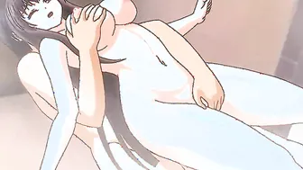 Fucking into the restroom of her house.