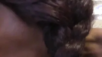 Brown Skin Baddie CUMMED after Job Interview By WHITE DICK