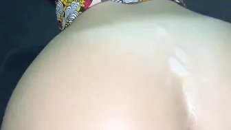 I told him no but he busted my butt and left it full of milk