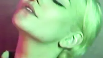 Friendly babes Jenna Foxx and Sky Blues Lesbo Retro Sex Tape