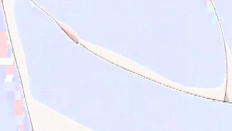 Lezdom BDSM ass beading for restrained teen