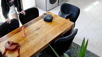 OOOPS -LinaLynn forgets surveillance camera