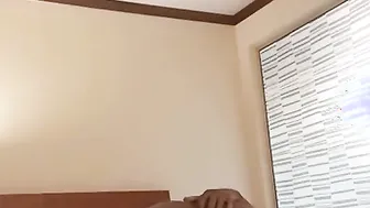 Gigantic Butt BBW Milf Ride Young big black dick Stud Inside Hotel