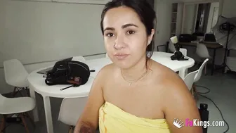 Prude-looking Andrea becomes a COMPLETE SKANK