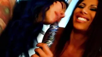 Erotically incredible fucking with Jenevieve Hexxx and Makayla
