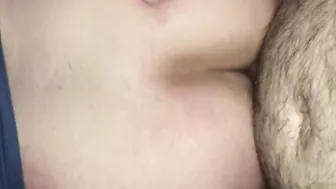 Chubby huge butt skank rides my penis while fiance is