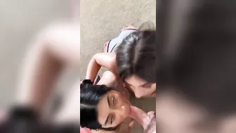 Violet Myers and Dana Wolf Blow The Pizza Bro