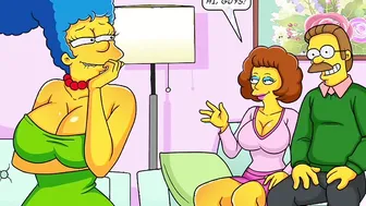 Betrayal at the grind parlor - The Simptoons