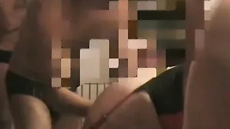 Christine01 creampied in gangbang