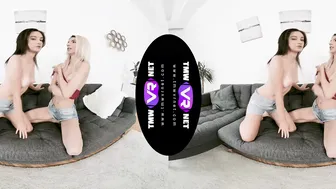 Cuties orgasm on the floor