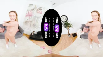 Working out naked on a dick