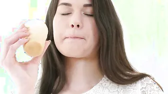 True angel falls down on dick