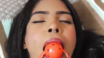 Black sluts Scene Bdsm and Gagging