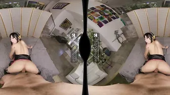 VR Conk Elle Lee as Yor Forger inside Spy X