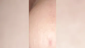 Skank fucks 2 vibrators at once inside her butt