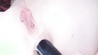 one Sex Toy two Holes