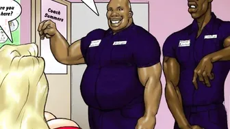 2 hot Blonds season one ep. one - College college girl Screwed by Oldman while big black cock Janitors Pound Cougar